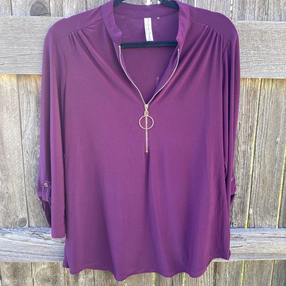Purple Blouse